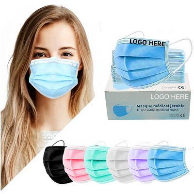 Economy 3 Ply Disposable Face Mask