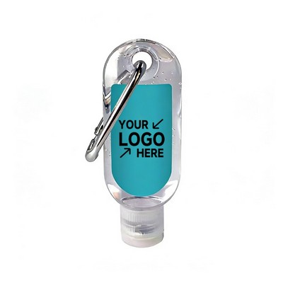 2 oz Moisture Bead Hand Sanitizer w/Carabiner